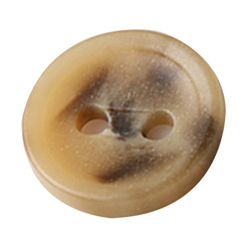 HR빅버튼 아고라 단추 21mm, 베이지, 4개입