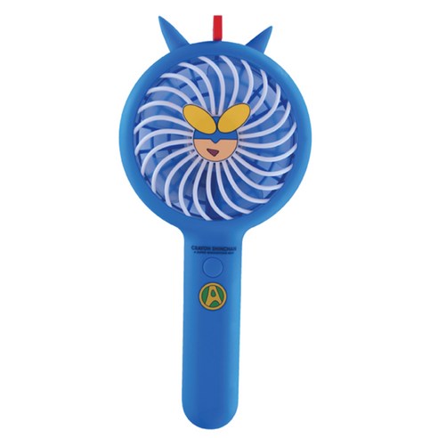 크레용신짱 짱구 휴대용 선풍기, P-FAN-01, 액션가면