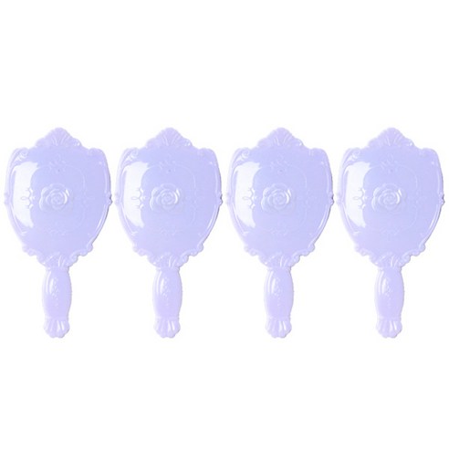 ABM 장미손거울 중, 화이트, 4개