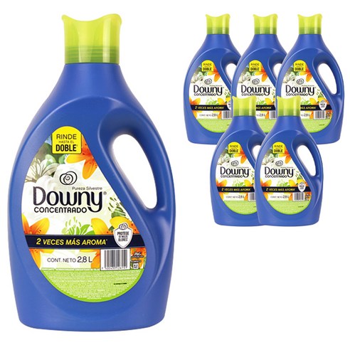 다우니 실베스트레 섬유유연제 본품, 2.8L, 6개
