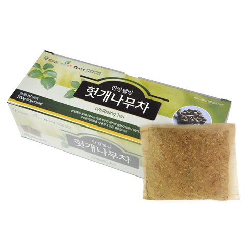 박달재한방웰빙식품 헛개나무 티백차, 20g, 10개입, 3개 헛개나무와열매같이끓여도 Best Top5