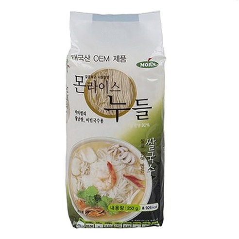 쌀국수 버미셀리 250g 몬 라이스 누들 월남쌈, 1개