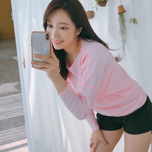 서울물산 여성용 가오리핏 래쉬가드 세트