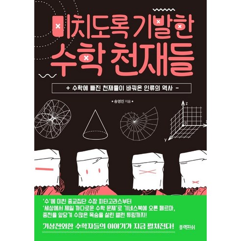 미치도록 기발한 수학 천재들:수학에 빠진 천재들이 바꿔온 인류의 역사, 송명진, 블랙피쉬