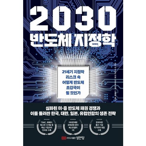 2030 반도체 지정학:21세기 지정학 리스크 속 어떻게 반도체 초강국이 될 것인가, 성안당, 오타 야스히코 국가시험객관식경영학 Best Top5