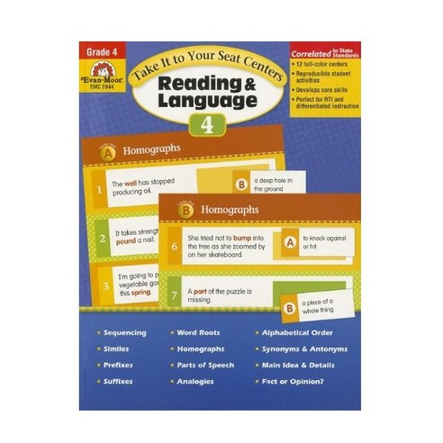 [Evan-Moor Educational Publishers]Reading & Language Grade 4 (Paperback), Evan-Moor Educational Publishers