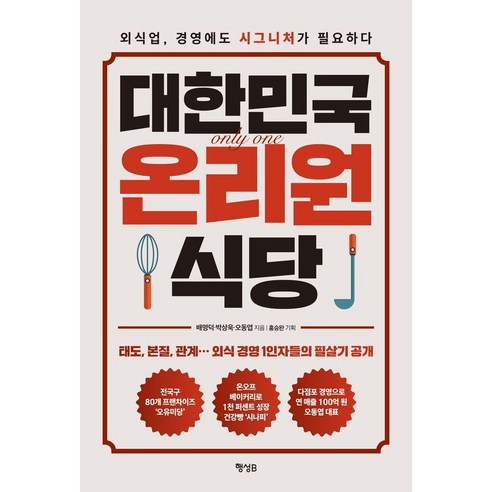 대한민국 온리원 식당, 행성B, 배명덕 박상욱 오동엽