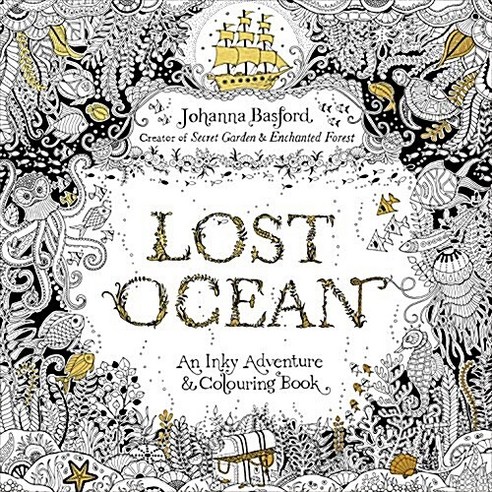 [VirginBooks]Lost Ocean: An Inky Adventure & Colouring Book (Paperback), VirginBooks
