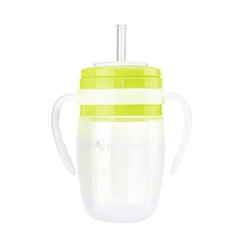 드라마 실리콘 빨대물병, 라임320ml, 320ml, 1개