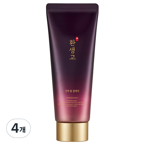 예화담 환생고진액 폼클렌저, 150ml, 4개