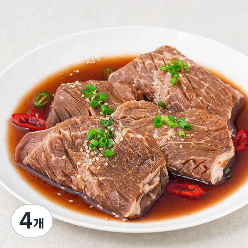 곰곰 양념 부채살 구이용, 400g, 4개