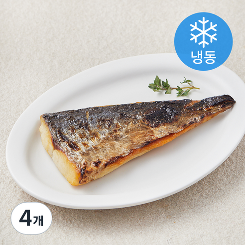 the맛있는 화덕에 바로 구운 불맛 삼치구이 (냉동), 4개, 90g