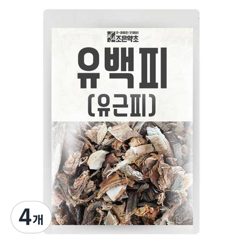 조은약초 유백피 유근피, 600g, 4개