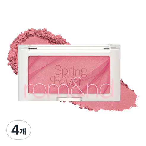 롬앤 베러 댄 치크 3.4g S02, S02 리치 칩, 4개