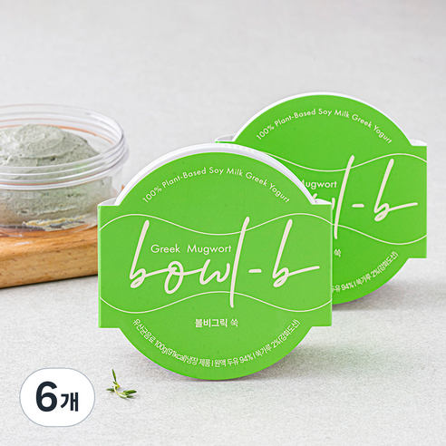 볼비 그릭 쑥, 100g, 6개