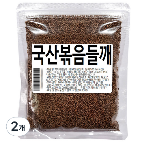 복이네먹거리 볶음들깨, 110g, 2개