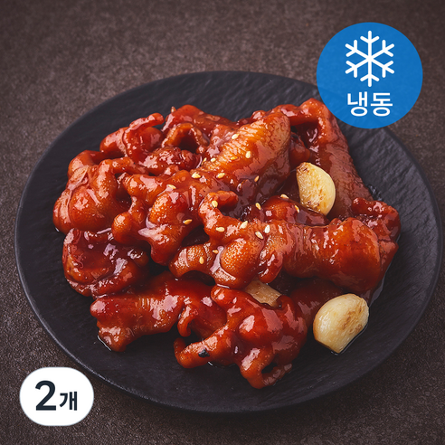 집콕집국 직화 무뼈 불닭발 (냉동), 200g, 2개
