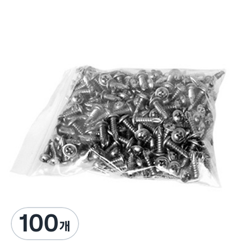 JMLT 스텐레스 직결피스 와샤머리 4.2 x 13 mm, 100개