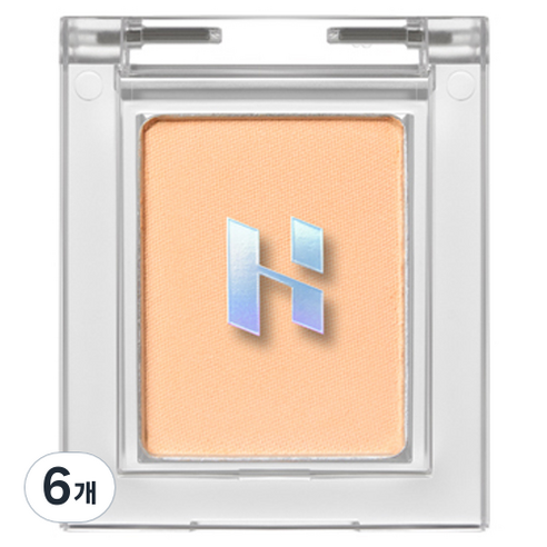 홀리카홀리카 마이 페이브 피스 아이섀도 1.8g, 엑셀런트, 6개