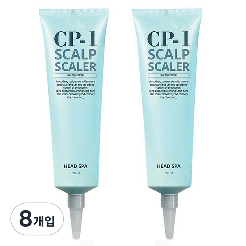 CP-1 티트리솔트 스케일러 샴푸, 250ml, 8개