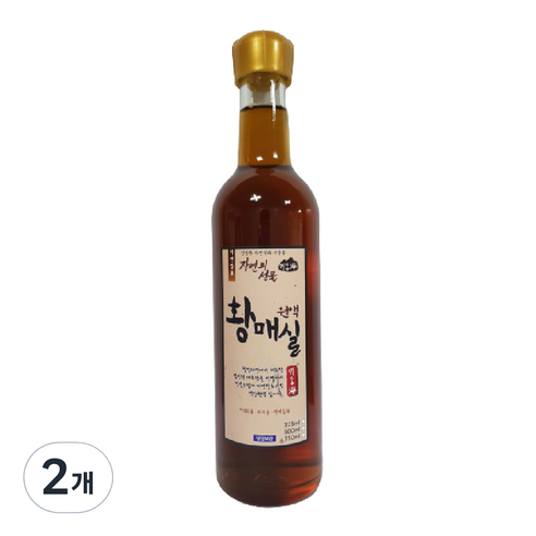 황매실원액375ml, 375ml, 2개