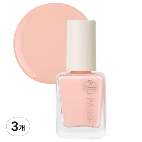 파셋 셀럽 네일컬러 폴리쉬 매니큐어, 71 코랄오렌지, 7ml, 3개