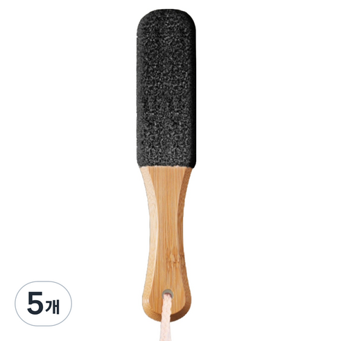재마로 돌 풋파일 안전 각질관리 블랙, 1개입, 5개, 50g