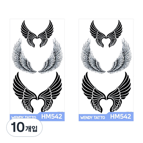 파티복닷컴 중형 타투스티커, 10개입, HM542