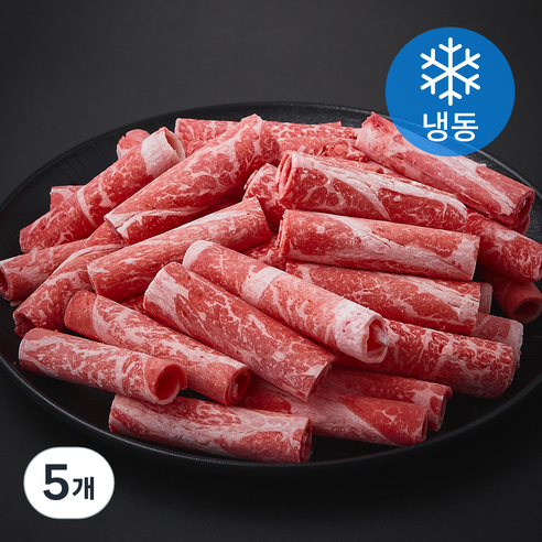 푸드장 미국산 초이스 척아이롤 샤브용 (냉동), 5개, 1.5kg