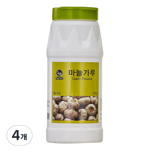 초야식품 마늘가루, 155g, 4개