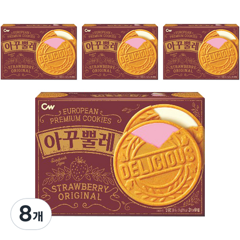 청우식품 아꾸뿔레, 102g, 8개