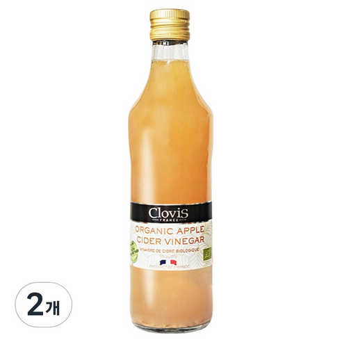 클로비스 애플사이다비니거, 2개, 1L