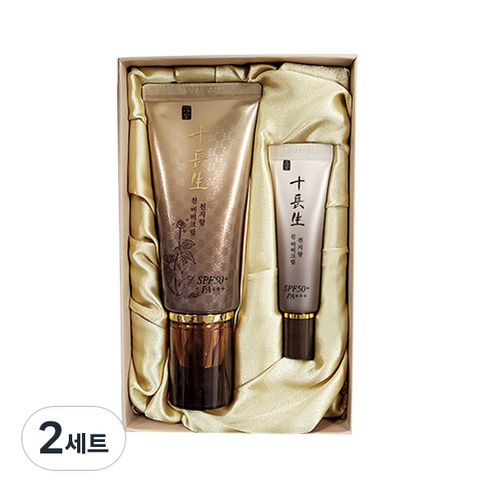 십장생 천지향 진 비비크림 SPF50+ PA+++ 50ml + 10ml, 2세트