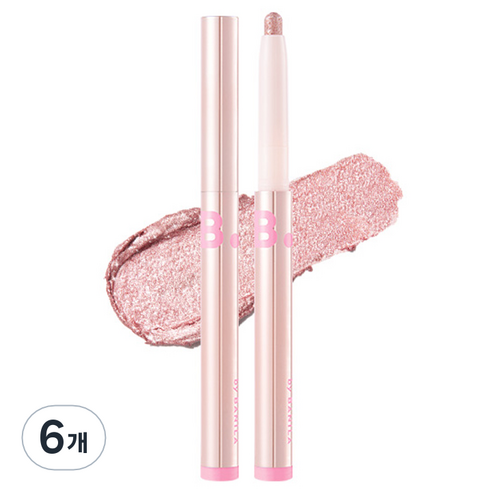 무드 온 아이 컬러 스틱 0.5g, 08 티어링 로즈, 6개