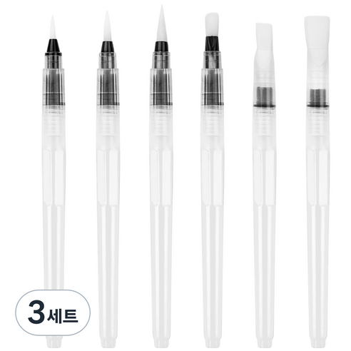 시토닉 워터 브러쉬 6종 세트, 3세트