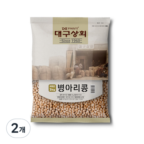 대구상회 병아리콩, 2kg, 2개