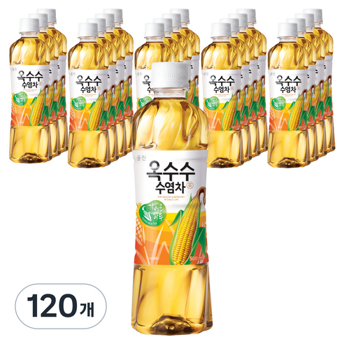 웅진 옥수수수염차 음료, 500ml, 120개