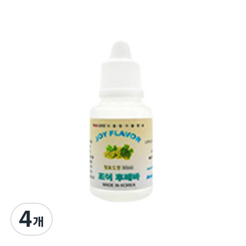 조이후레바 아로미조이 슬라임재료 30ml, 4개, 청포도