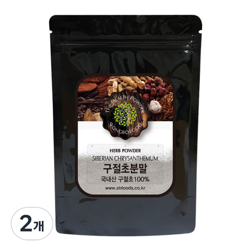 성보식품 구절초 분말 국내산, 150g, 2개
