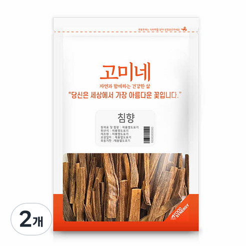 고미네 침향, 150g, 2개