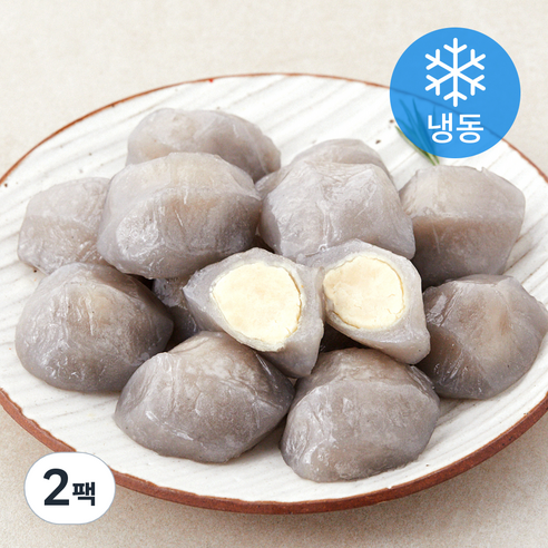 강원샘담명가 오마니 감자떡 (냉동), 600g, 2개