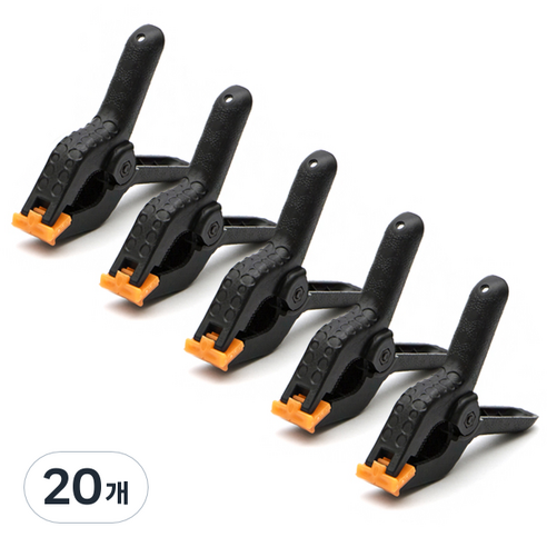 ETSHOP 목공용 클램프 A타입 110mm, 20개