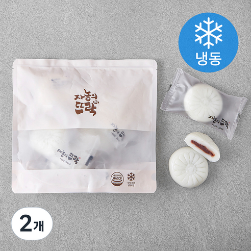 자농의뜨락 앙꼬절편 (냉동), 65g, 5개입, 2개