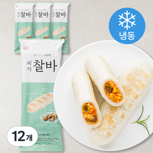 서울마님 피자 찰바 (냉동), 120g, 1개입, 12개