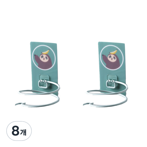 애니멀 드라이기 거치대, 나무늘보, 8개