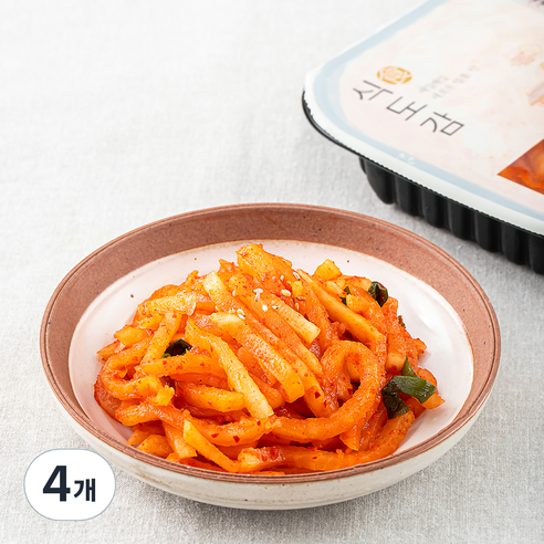 바다원 식도감 무생채, 300g, 4개
