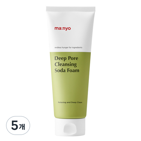마녀공장 딥 포어 클렌징 소다폼, 150ml, 5개