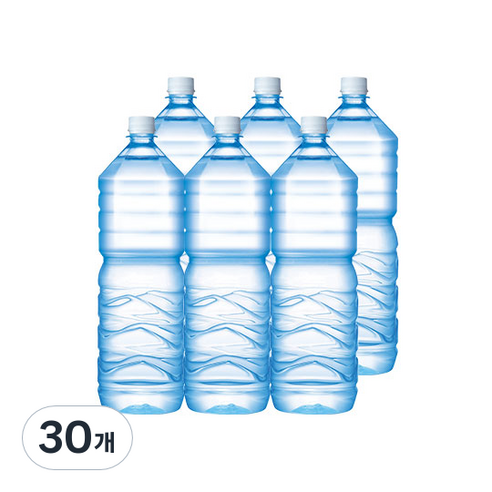 남양천연수 무라벨, 2L, 30개