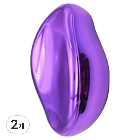아늑공간 나노글라스 발 뒷꿈치 각질제거기 퍼플, 1개입, 2개, 90g