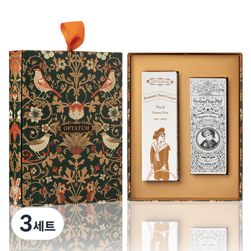 옵타움 핸드크림 그린 듀 + 클린 미스트 세트, 3세트